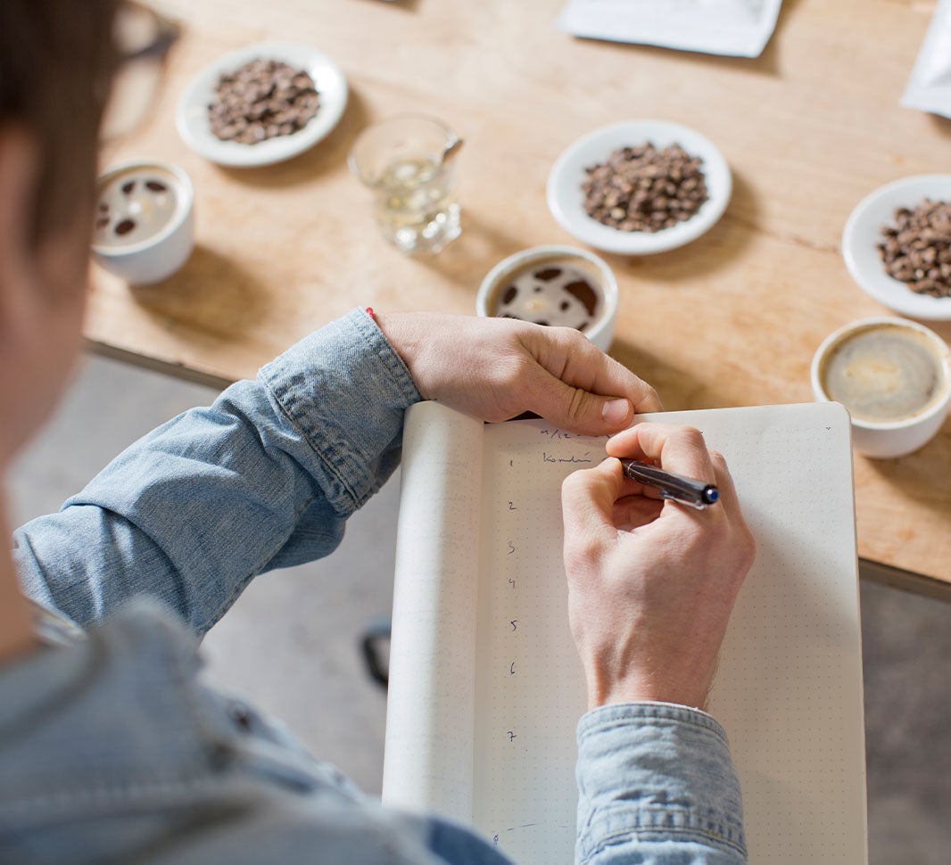 expert coffee tasters