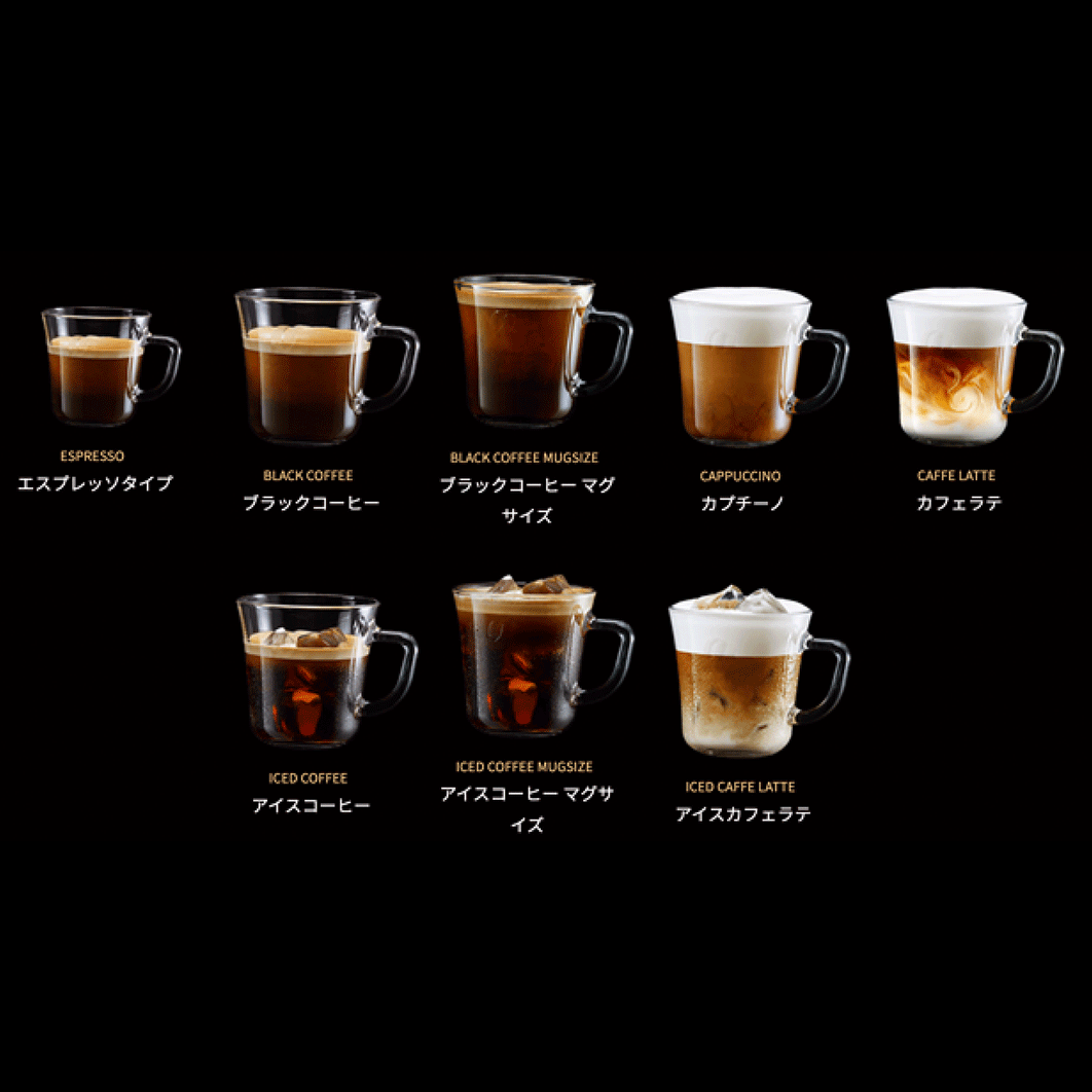 「バリスタ デュオ」で楽しめる8つのメニュー*
