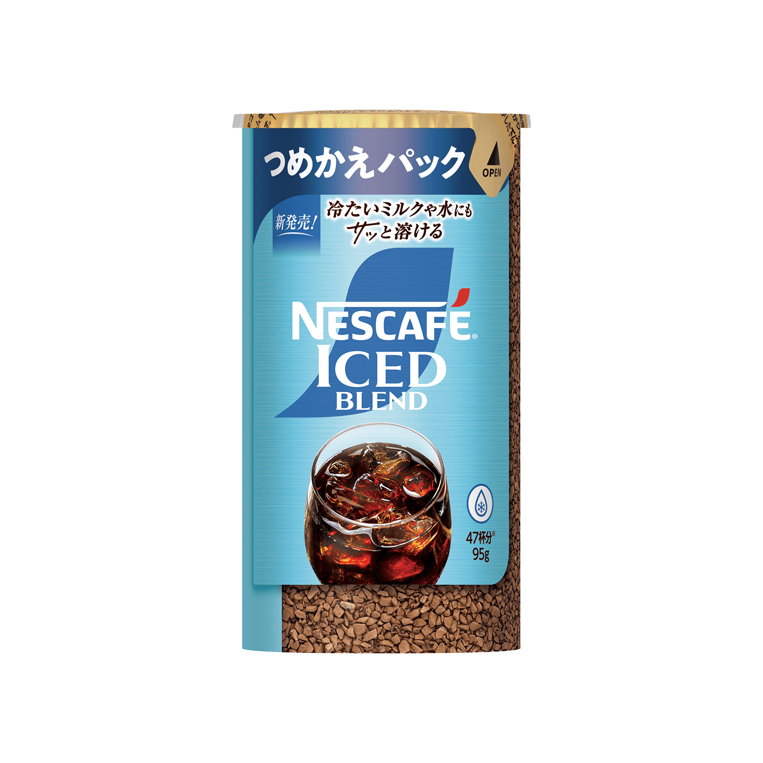 ネスカフェ アイスブレンド エコ＆システムパック（つめかえパック）
