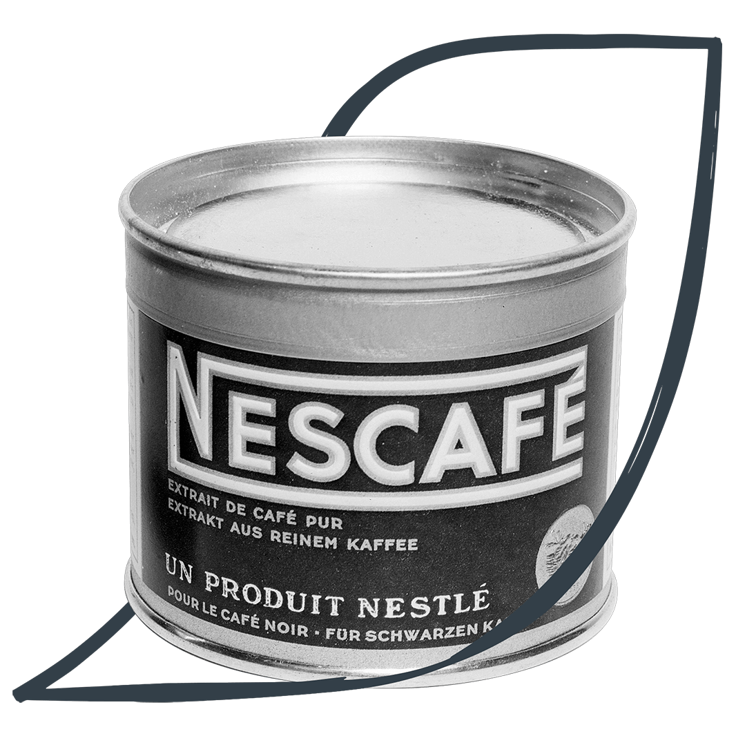 1938年の誕生以来、サステナビリティをブランドの中心に据えてきた「ネスカフェ」