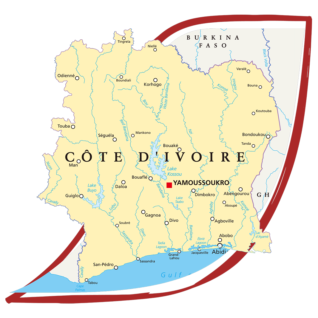 コートジボワールでの取り組み