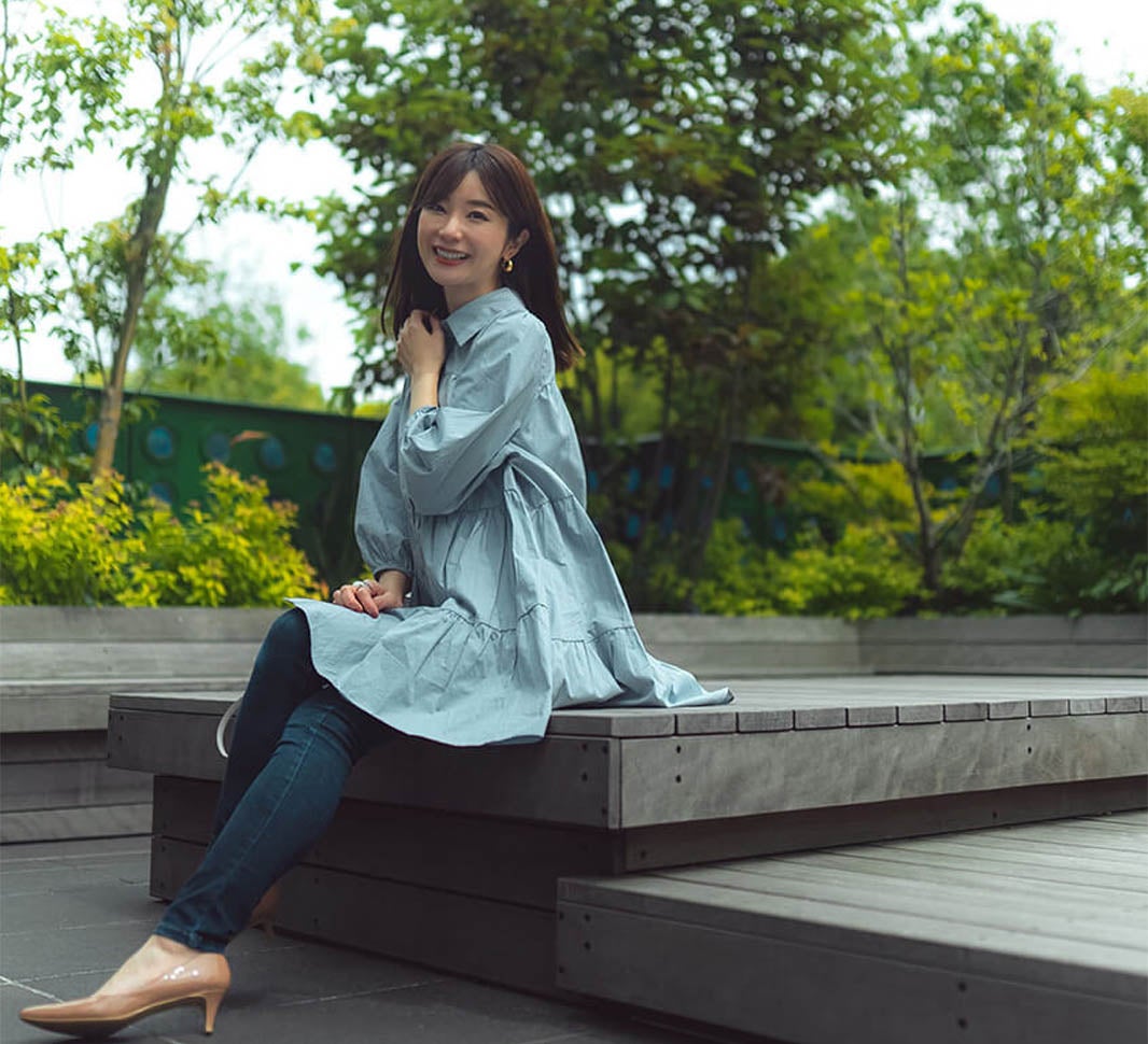 「身体をチェックしながら、自分なりの美容法を探す。」