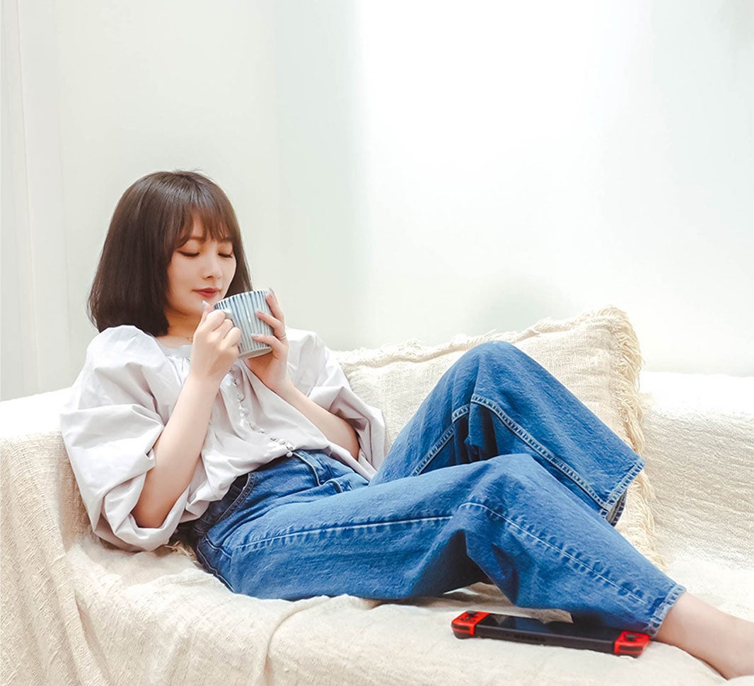 「癒し時間は愛犬とゲームで、まったりコーヒーを飲むこと」