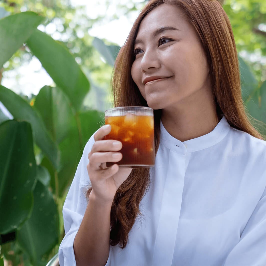 豊かな香り、すっきりとした味わい