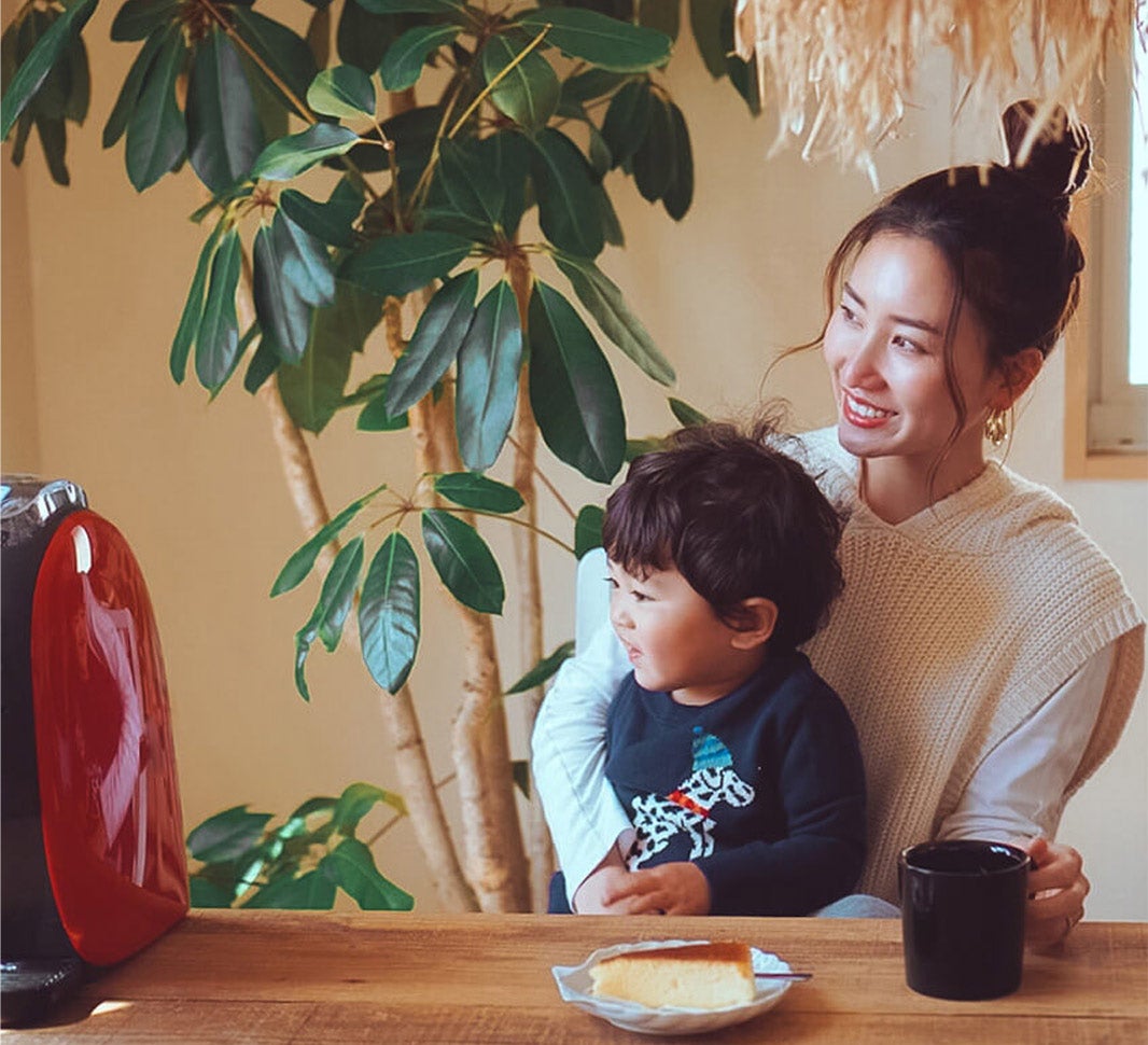 「朝はコーヒーの香りで身体を目覚めさせています」