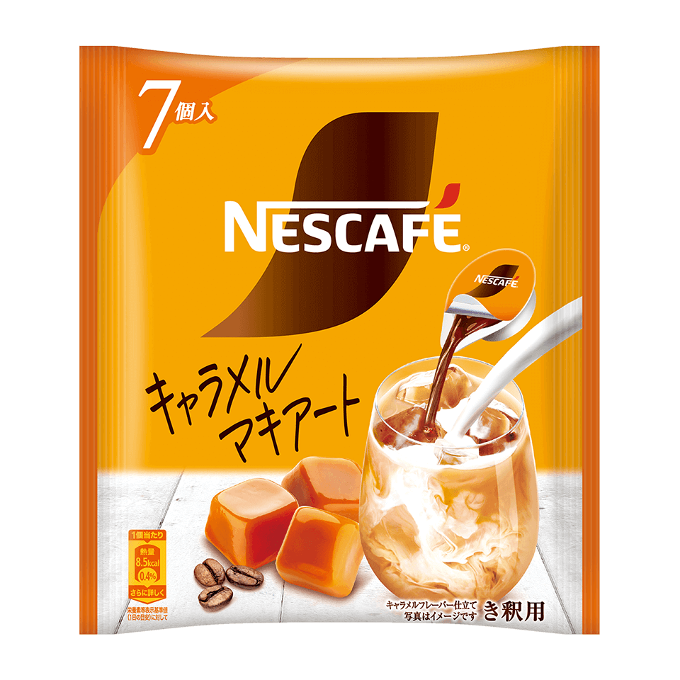 ネスカフェ ポーション キャラメルマキアート
