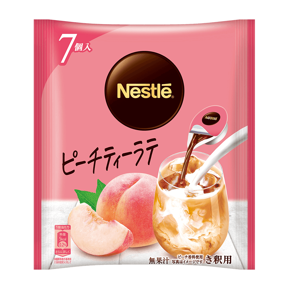 ネスレ ポーション ピーチティーラテ