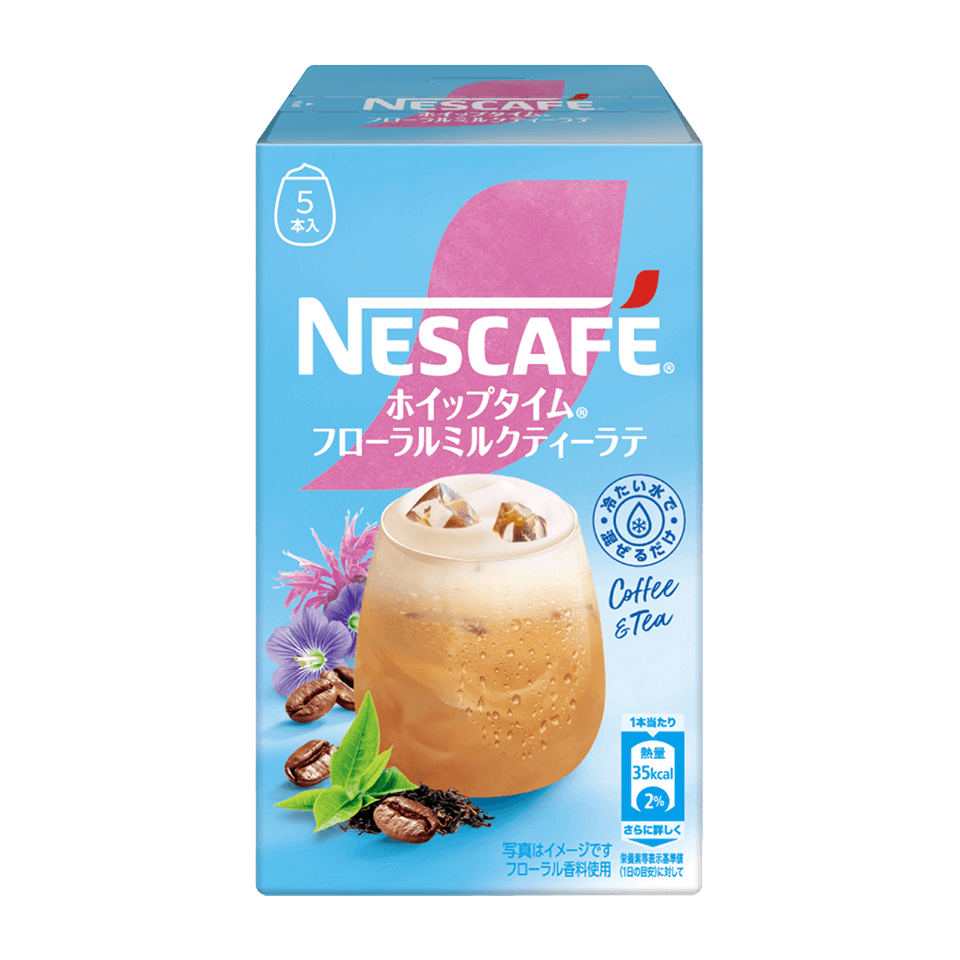 ネスカフェ ホイップタイム フローラルミルクティーラテ