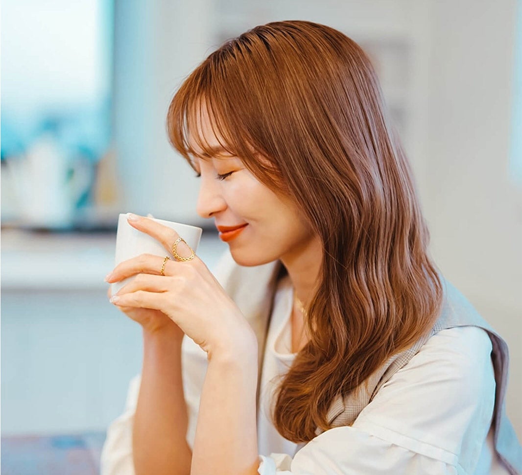 「1日のスイッチは朝のコーヒーから」