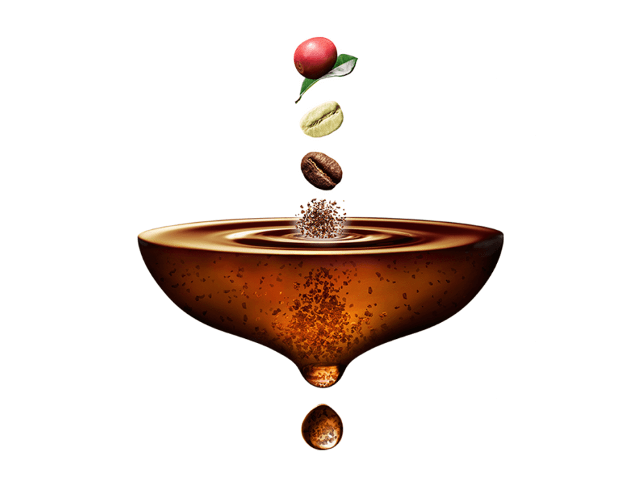 淹れたての香りと味わいを実現した、「挽き豆包み製法」