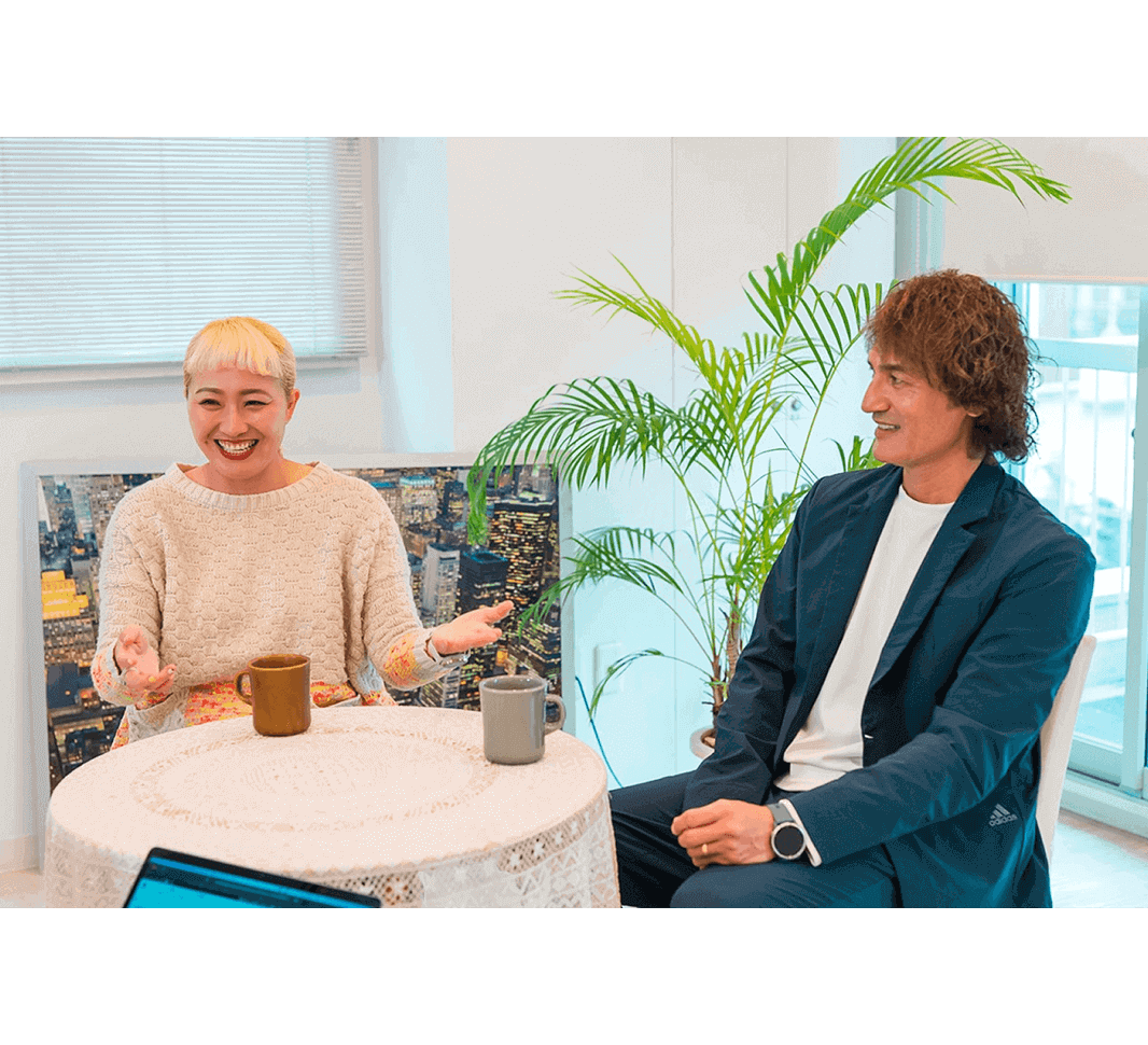 「もともとはサッカー選手と監督、いい意味でギャップがあった」