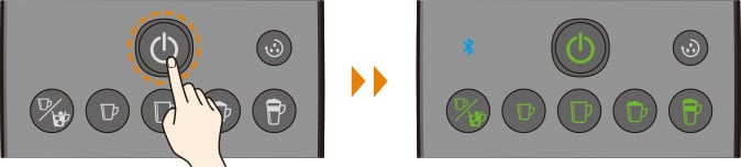 電源をオンにする