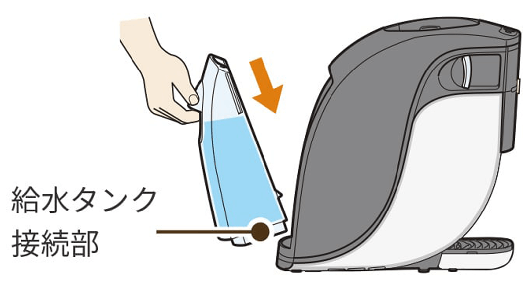 04. 給水タンクを取り付ける