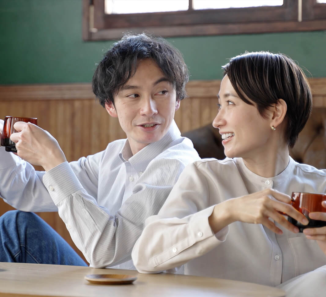 インスタントコーヒーは、コーヒーの生豆が原料です。