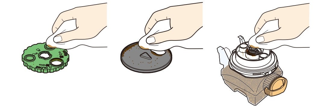 汚れが軽い場合