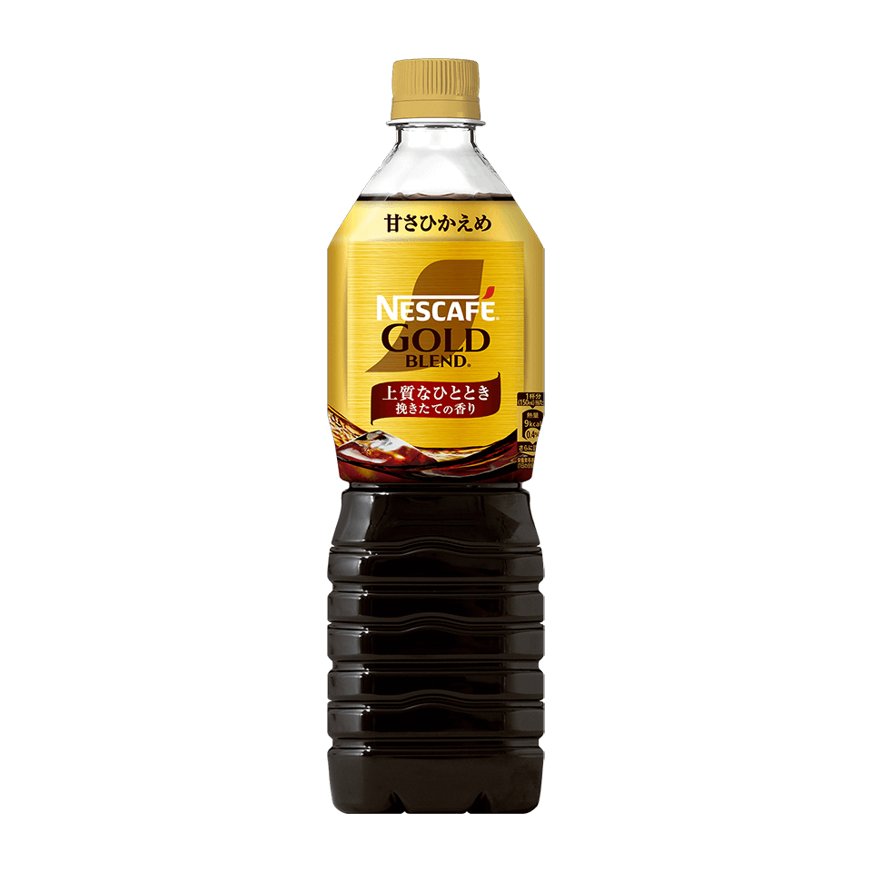 ネスカフェ ゴールドブレンド 上質なひととき ボトルコーヒー 甘さひかえめ