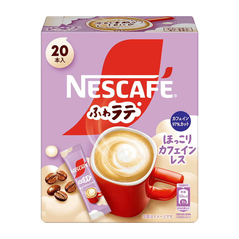 ネスカフェ ふわラテ ほっこりカフェインレス