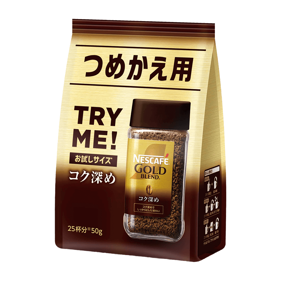 ネスカフェ ゴールドブレンド コク深め つめかえ用袋