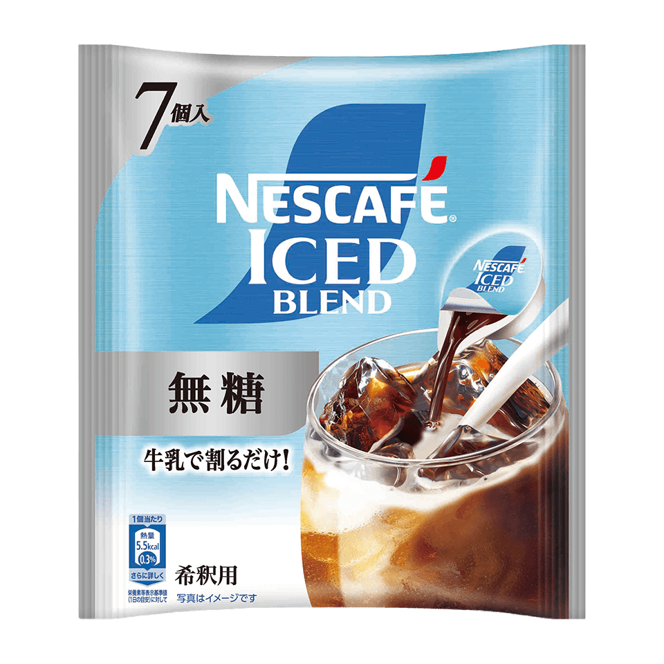 ネスカフェ アイスブレンド ポーション 無糖