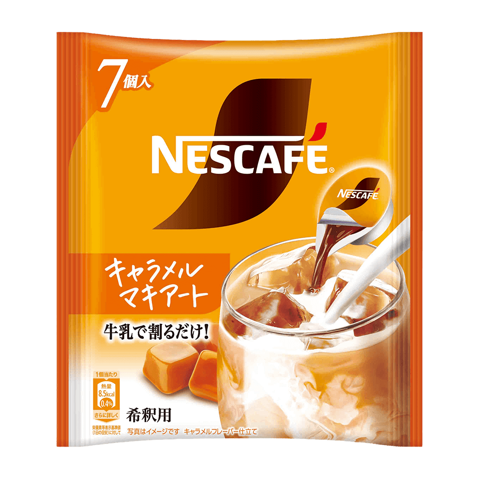 ネスカフェ ポーション キャラメルマキアート
