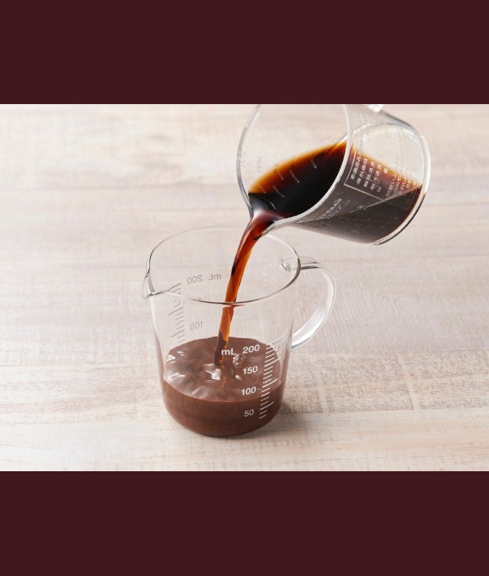 アイスココアコーヒー ステップ 1