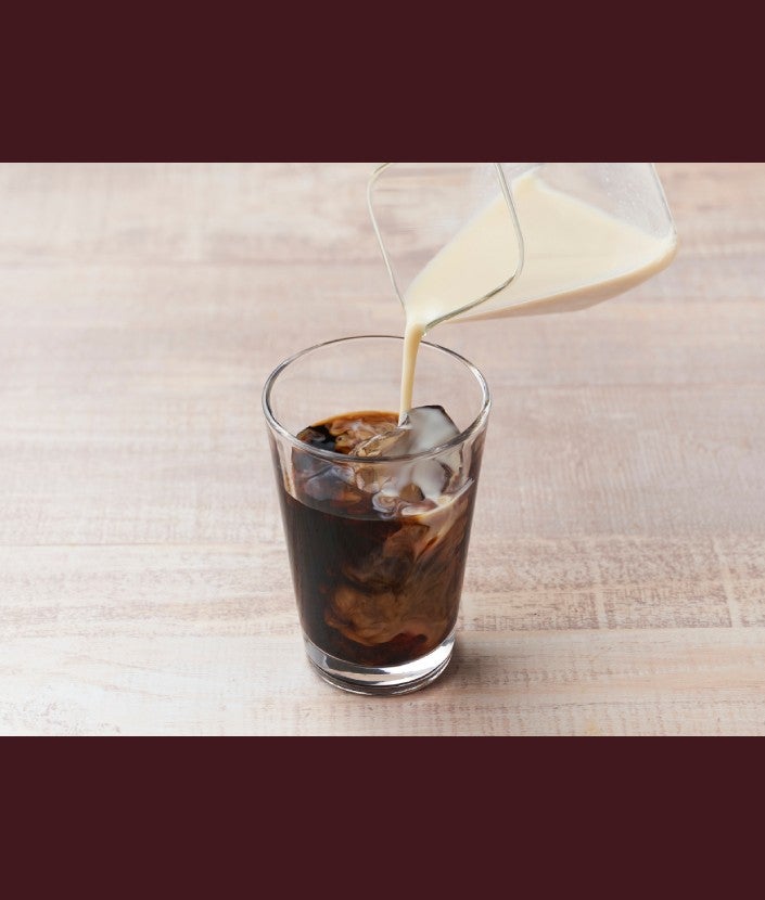 まろやかなアイス豆乳ラテ ステップ 1