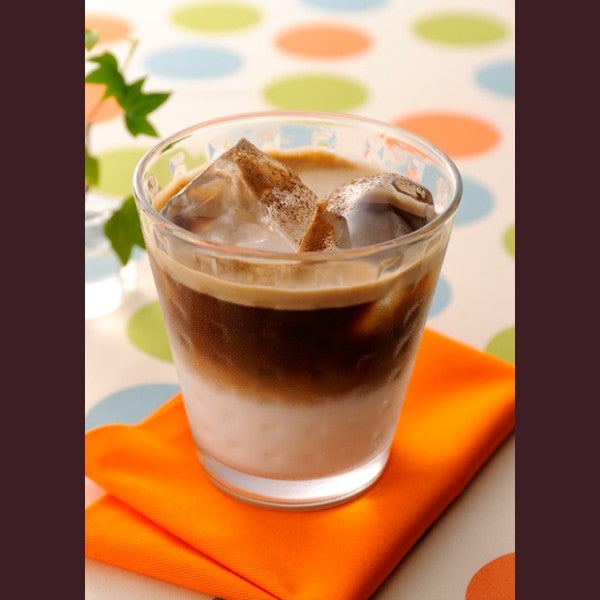 「バリスタ」で作る アイスカフェラテ レシピ