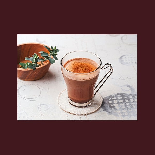 「バリスタ」で作る ホットカフェモカ レシピ