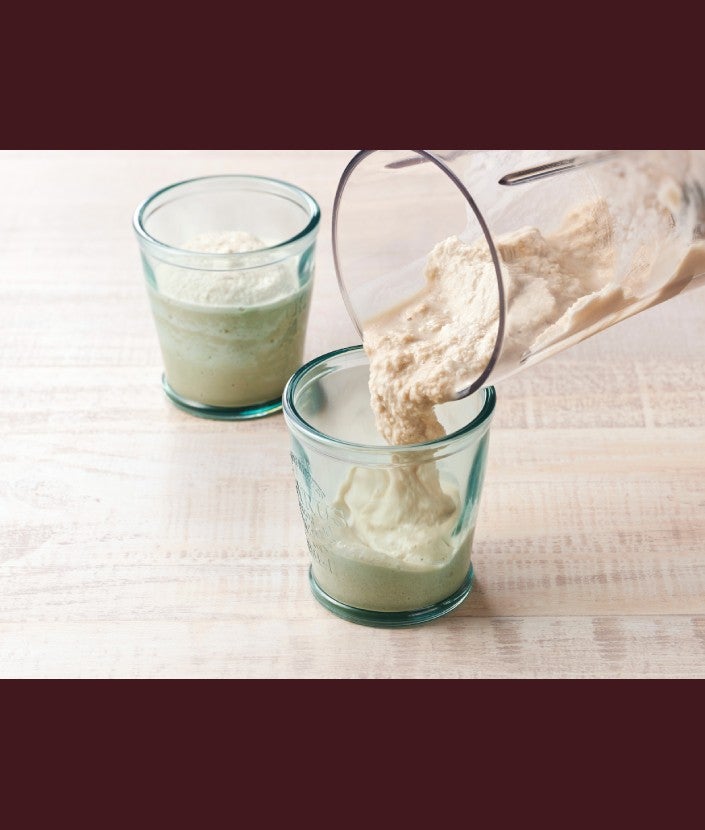 ミキサーで作る スッキリ フローズンカフェ ステップ 2