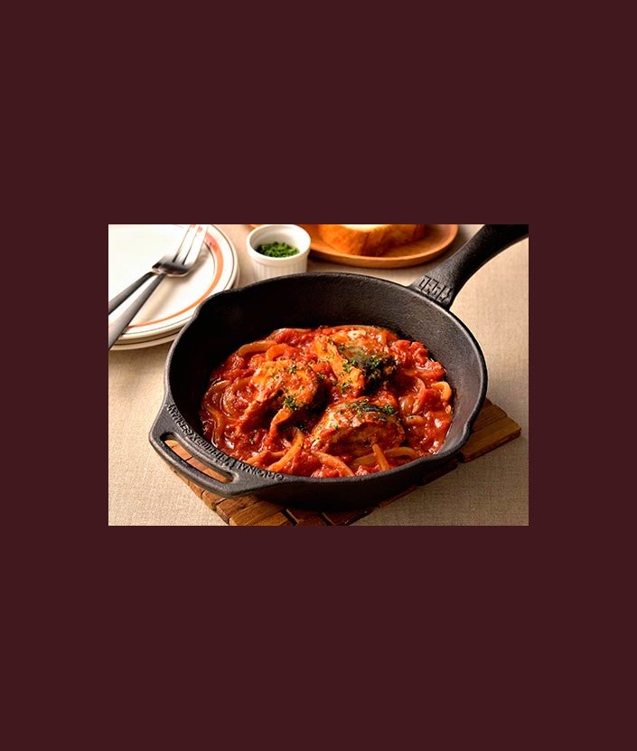 さば缶(水煮)のトマト煮 ステップ