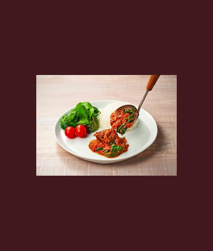 10分で簡単！さば缶でトマトカレー ステップ 3