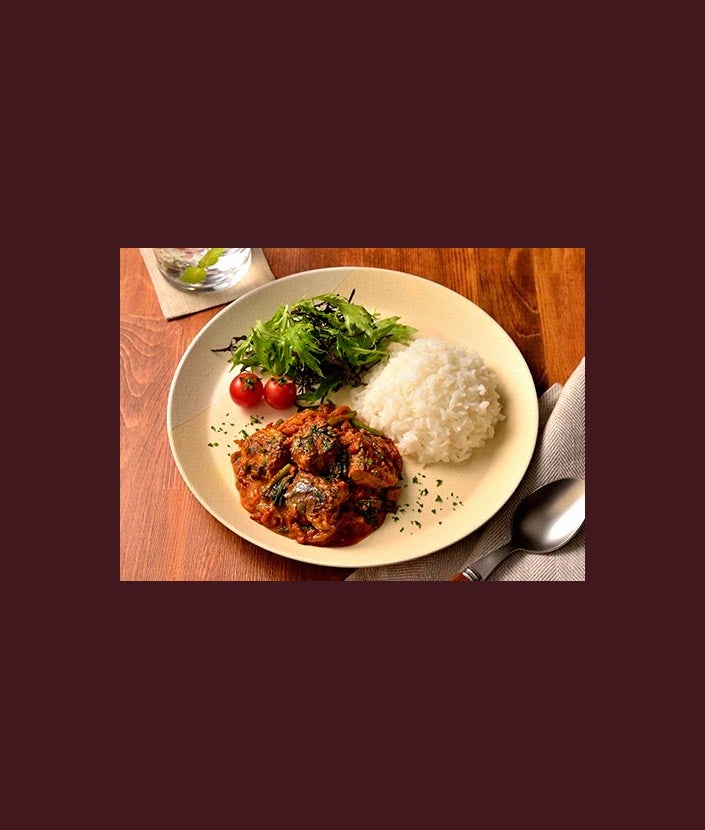 10分で簡単！さば缶でトマトカレー ステップ