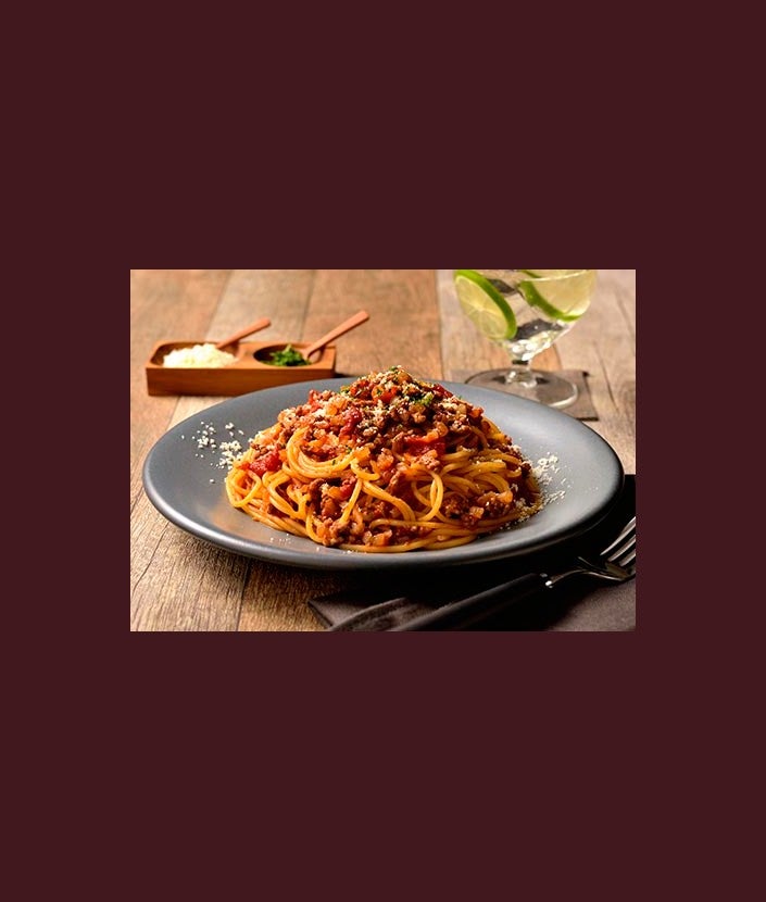 10分で簡単！ ミートソースパスタ ステップ