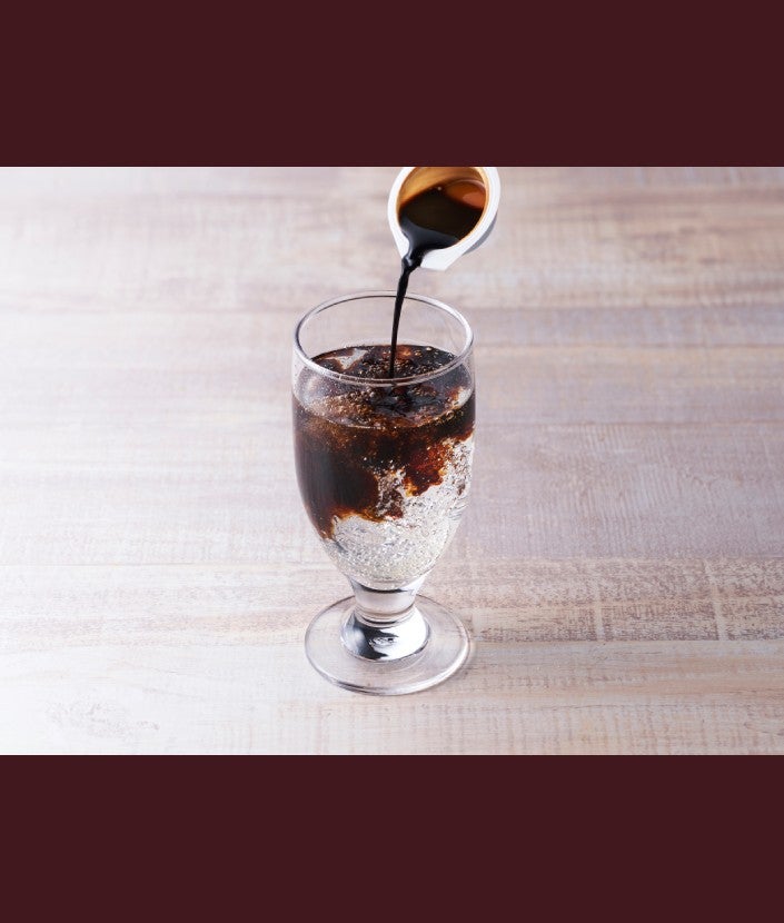 コーヒーソーダフロート ステップ 1