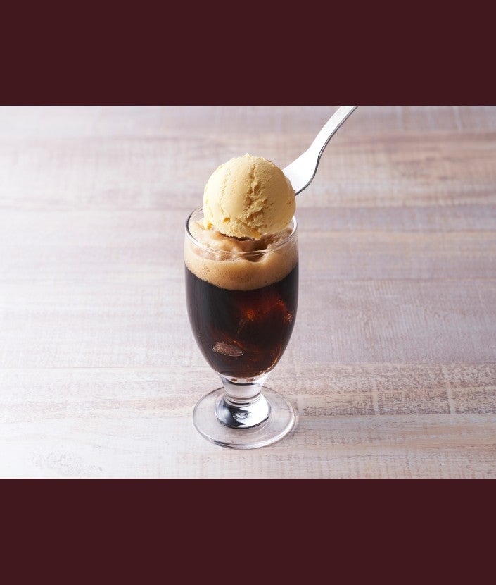 コーヒーソーダフロート ステップ 2