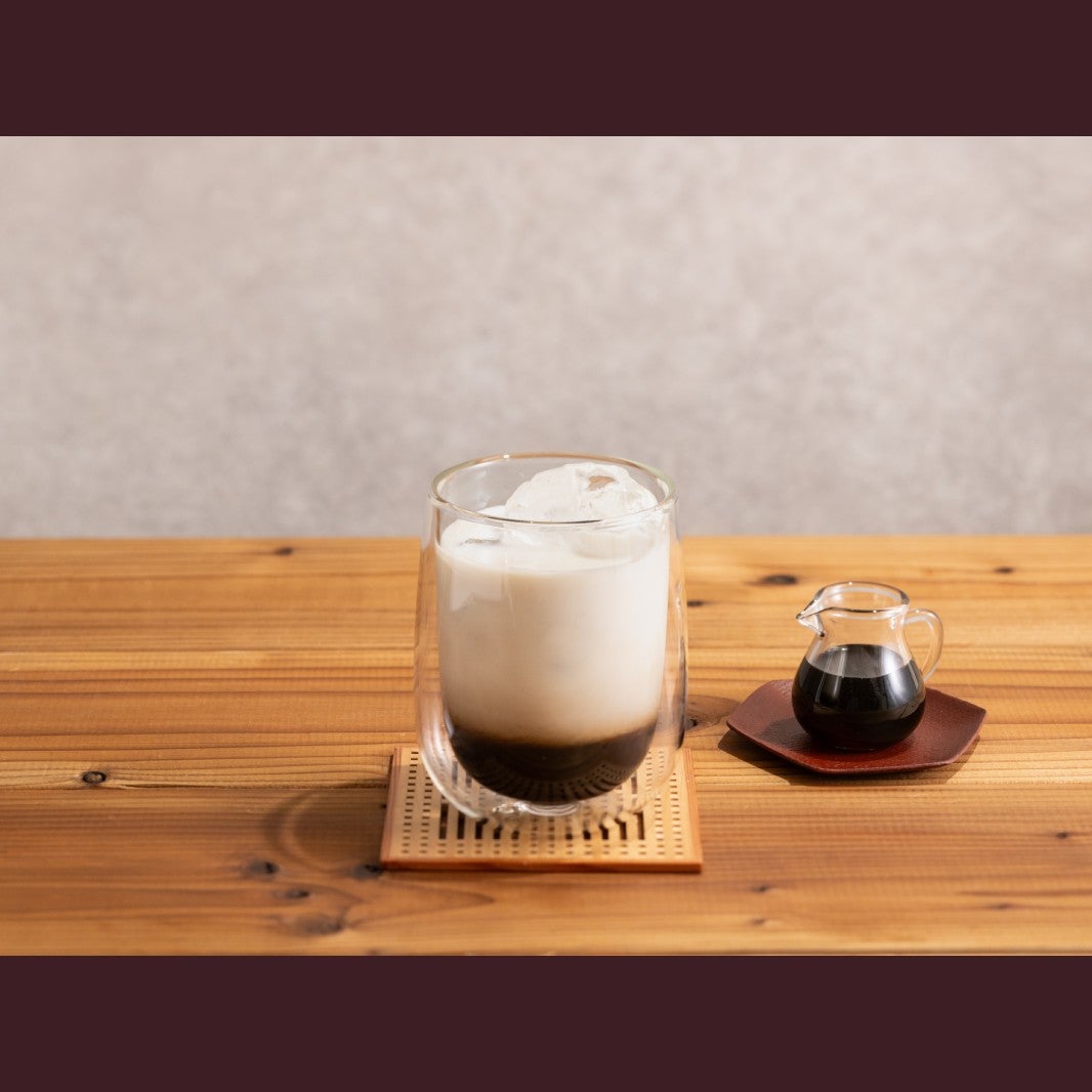 “ネスカフェ エスプレッソベース”で簡単！黒みつカフェラテ レシピ