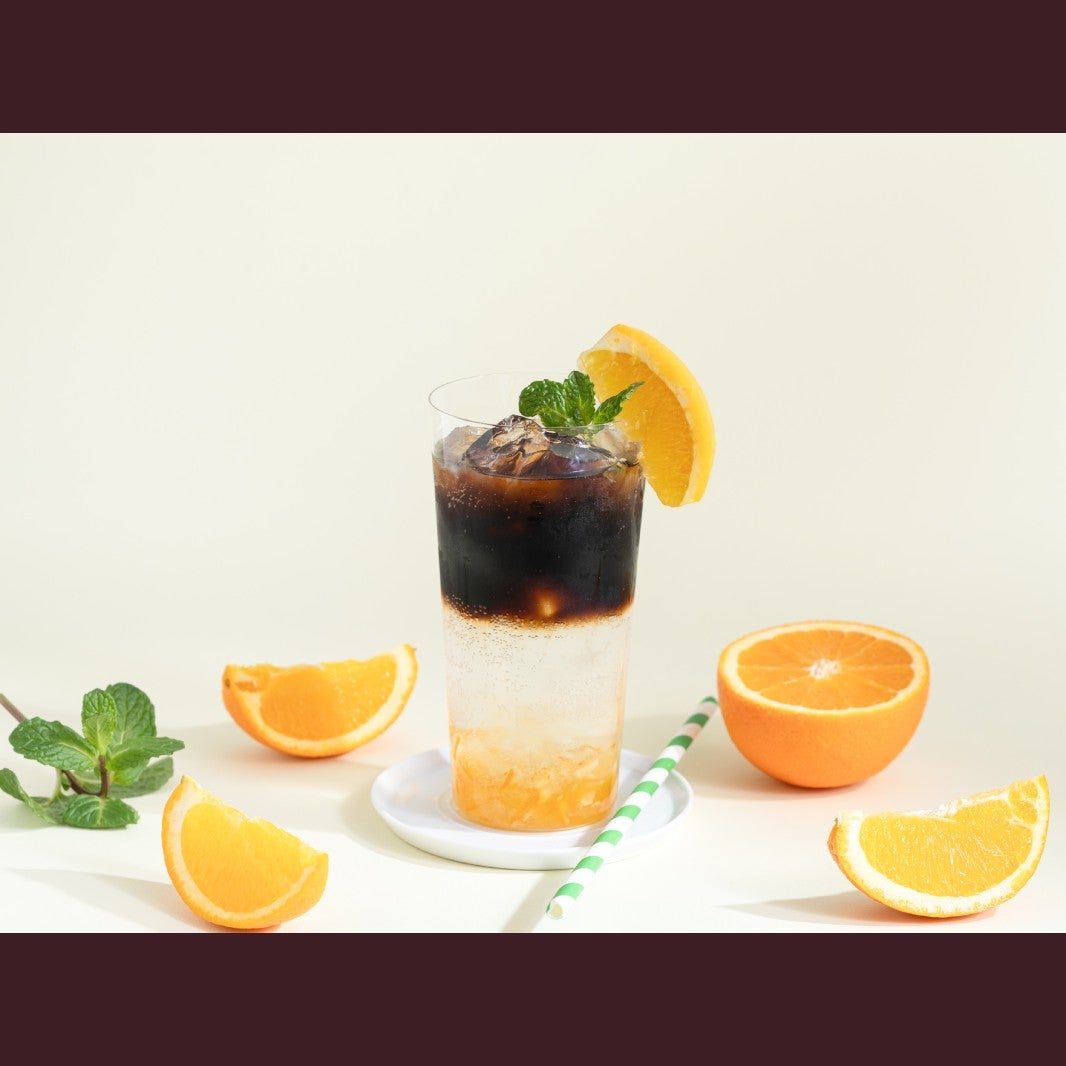 “ネスカフェ エスプレッソベース”でマーマレードコーヒースカッシュ レシピ