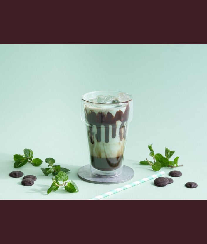 “ネスカフェ エスプレッソベース”でチョコミントラテ ステップ 1