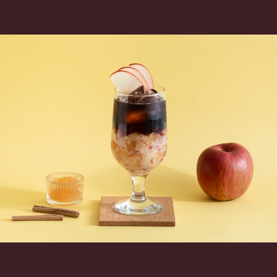 “ネスカフェ エスプレッソベース”でアップルシナモンコーヒー レシピ