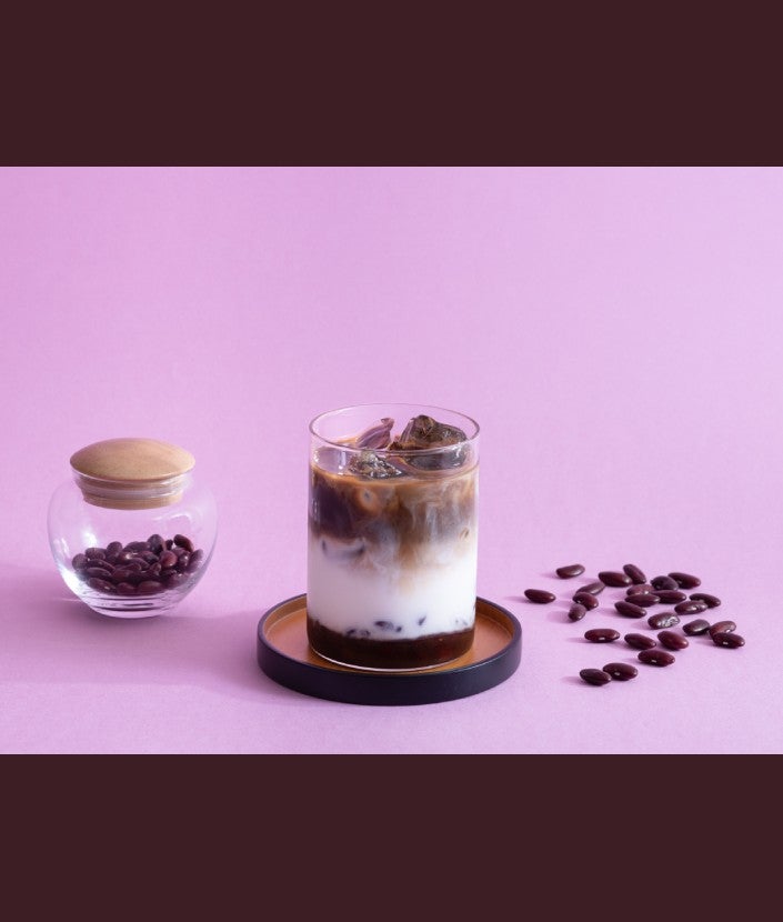 “ネスカフェ エスプレッソベース”でぜんざいカフェラテ ステップ 1