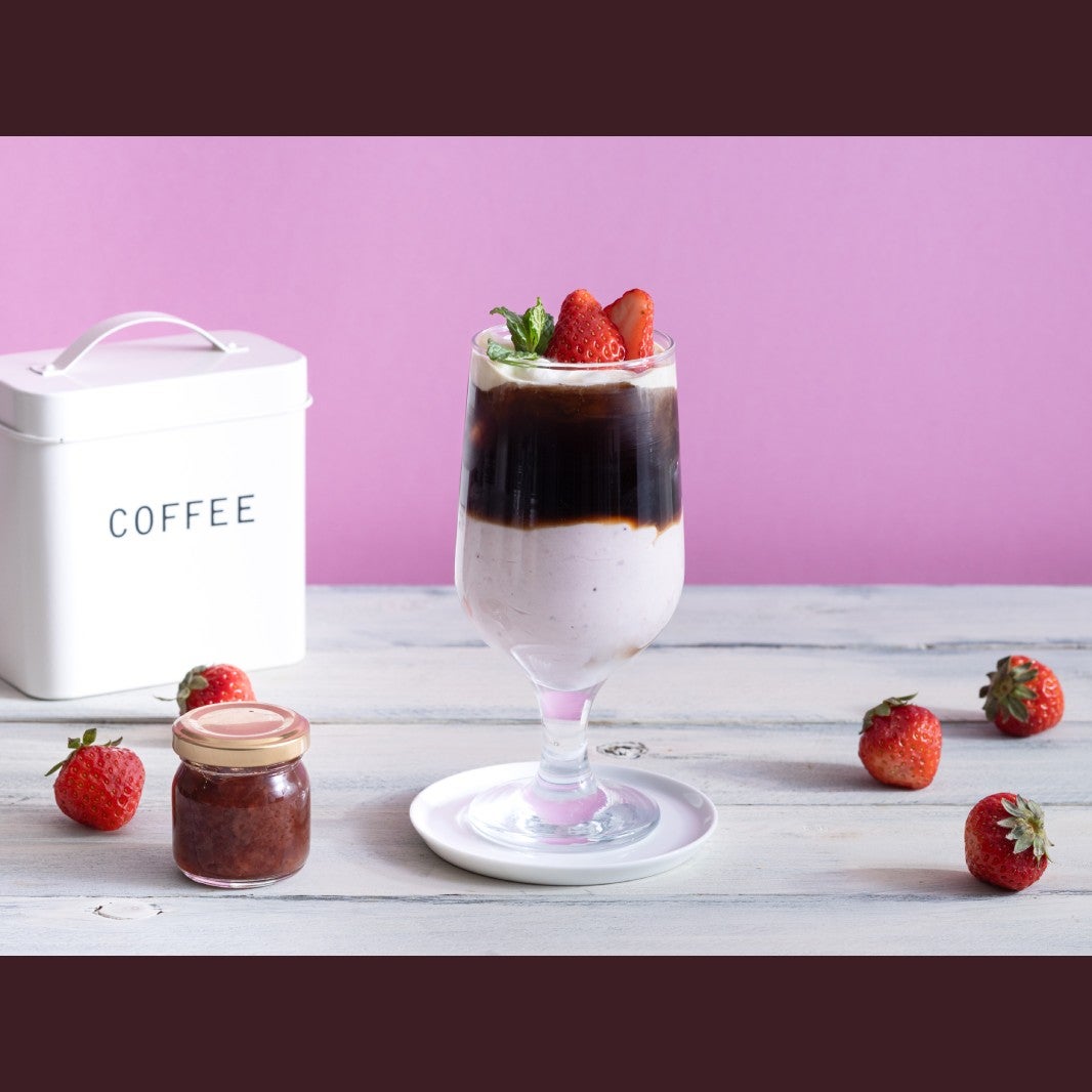 “ネスカフェ エスプレッソベース”でストロベリーチーズケーキコーヒー レシピ