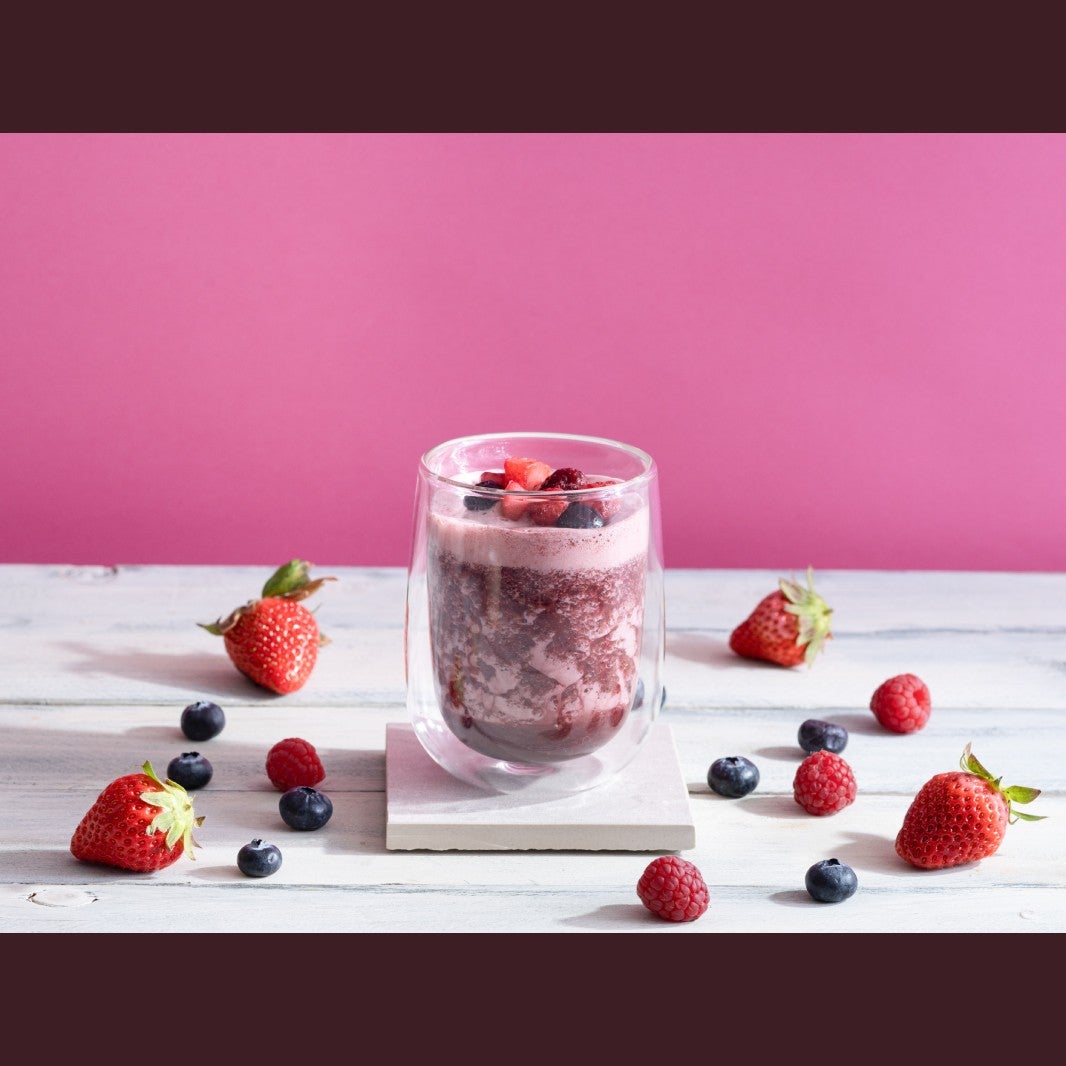 “ネスカフェ エスプレッソベース”でベリーエスプレッソスムージー レシピ