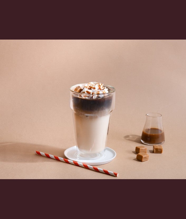 “ネスカフェ エスプレッソベース”でキャラメルラテ ステップ 1