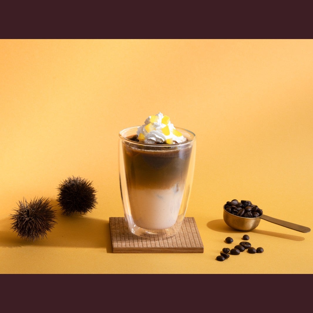 “ネスカフェ エスプレッソベース”でモンブランカフェラテ レシピ