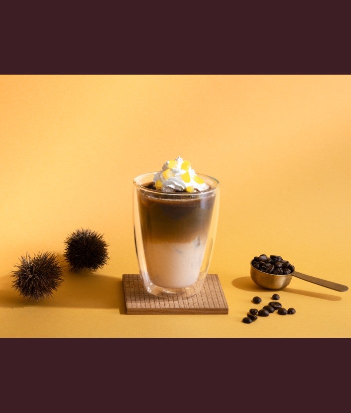 “ネスカフェ エスプレッソベース”でモンブランカフェラテ ステップ 1