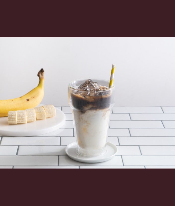 “ネスカフェ エスプレッソベース”で簡単！バナナコーヒーラテ ステップ 1