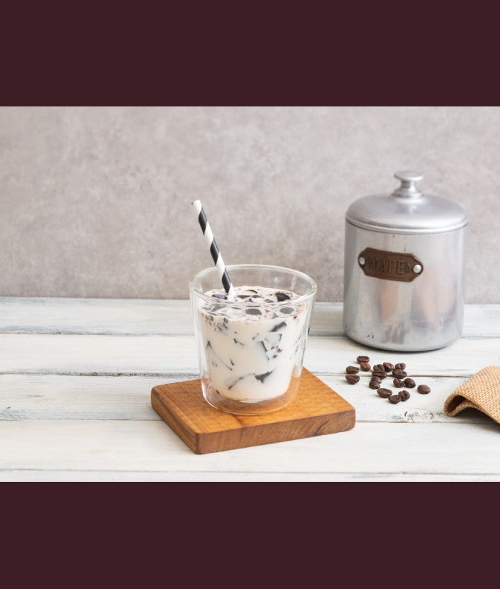 “ネスカフェ エスプレッソベース”で簡単！エスプレッソゼリーラテ ステップ 1