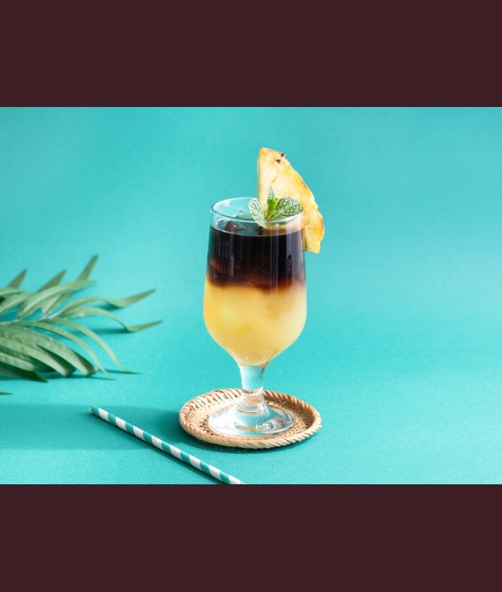 “ネスカフェ エスプレッソベース”でパイナップルコーヒー ステップ 1