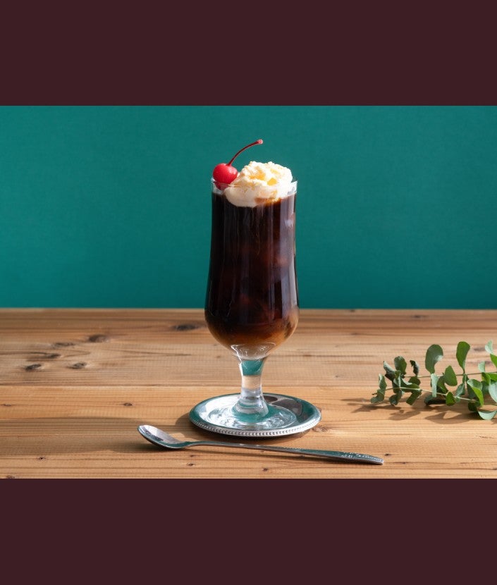 “ネスカフェ エスプレッソベース”でコーヒーフロート ステップ 1