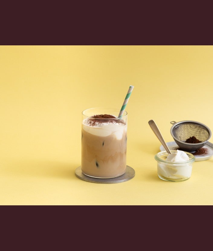 “ネスカフェ エスプレッソベース”でティラミスラテ ステップ 1